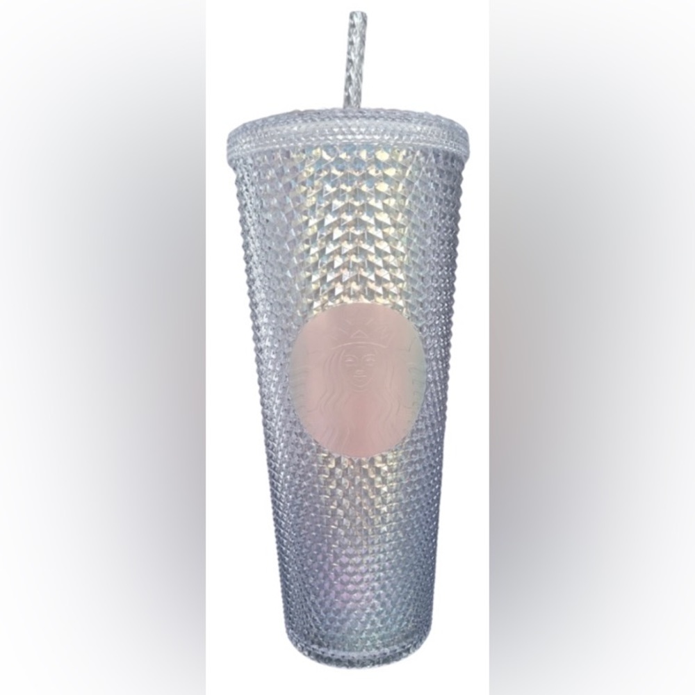 Starbucks Unicorn Iridescent Dichroic Studded Bling Venti Tumbler - Picture 3 of 13